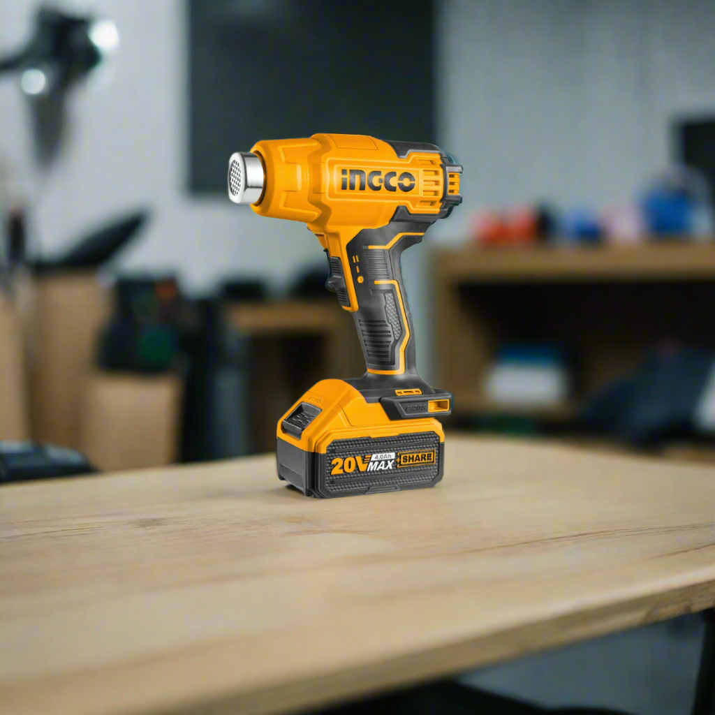 Ingco Lithium-Ion Cordless Heat Gun 20V 4.0Ah - HGLI2002