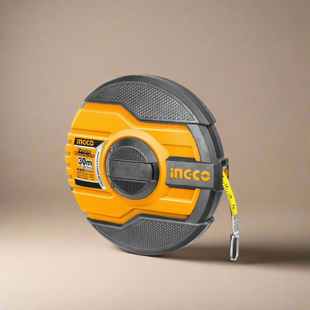 Ingco Fiberglass Measuring Tape 30m x 12.5mm - HFMT8330