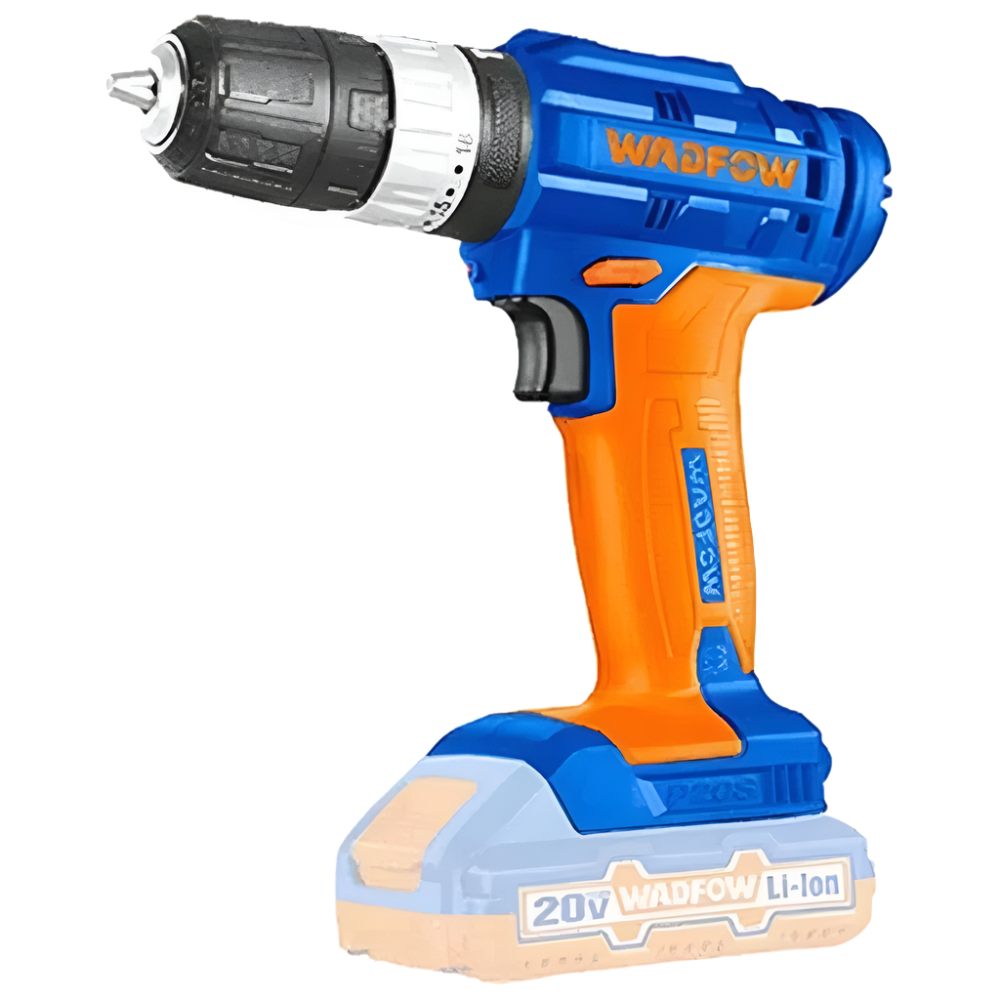 Wadfow 20V 91 Pieces Lithium-Ion Cordless Tools Set - WDT1B90