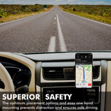 Promate 10W Ultra-Fast Wireless Car Charging Mount - AlphaMount Auto Supply Master