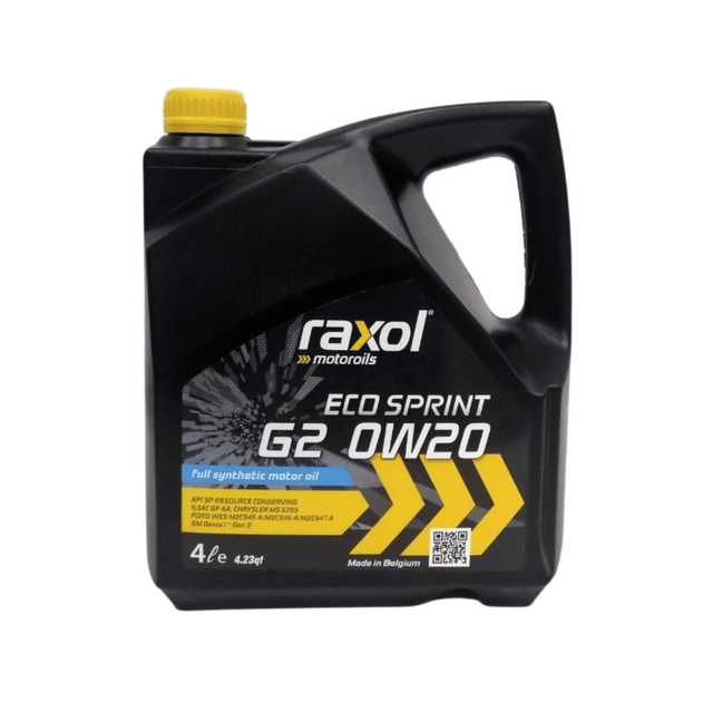 Raxol Eco Sprint V Engine Oil 4L - SAE 0W20 Auto Supply Master