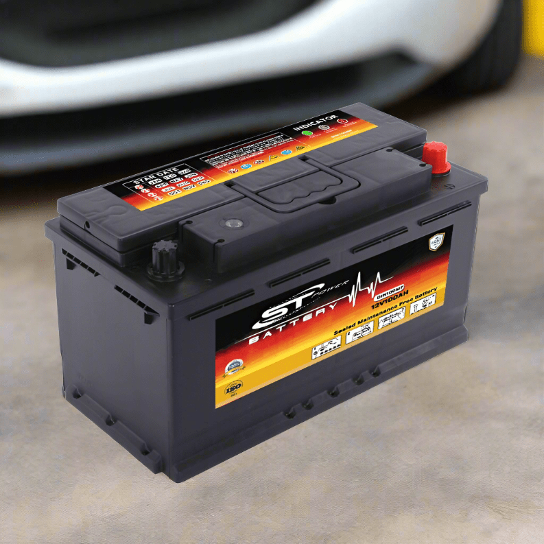 S&T Power Car Battery 12V 100AH JIS - DIN100MF Auto Supply Master