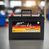 S&T Power Car Battery 12V 80AH DIN - DIN80MF Auto Supply Master