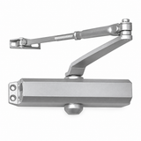 Irona Surface-Mounted Door Closer | Brown - White