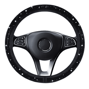 Sparkly Diamond Universal Car Steering Wheel Cover | BF Auto SupplyMaster