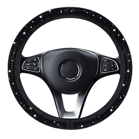 Sparkly Diamond Universal Car Steering Wheel Cover | BF Auto SupplyMaster