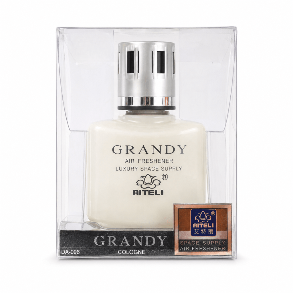 Supply Master Aiteli Grandy Long-Lasting Dashboard Car Air Freshener with Decorative Diffuser Bottle - DA-096