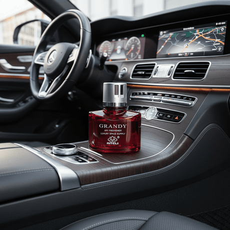 Supply Master Aiteli Grandy Long-Lasting Dashboard Car Air Freshener with Decorative Diffuser Bottle - DA-096