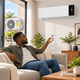 Supply Master Chiq EVA Series WiFi Inverter Air Conditioner with UVC Sterilization & Health Filter | 1.5HP, 2.0HP & 2.5HP