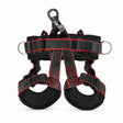 Climax Atlas CLI-ATLAS black and red multi-point fall-arrest harness on a white background