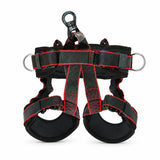 Climax Atlas CLI-ATLAS black and red multi-point fall-arrest harness on a white background