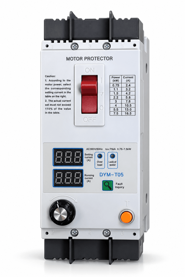 Supply Master Comet Digital Motor Protection Control Box - DYM-T05-1-10
