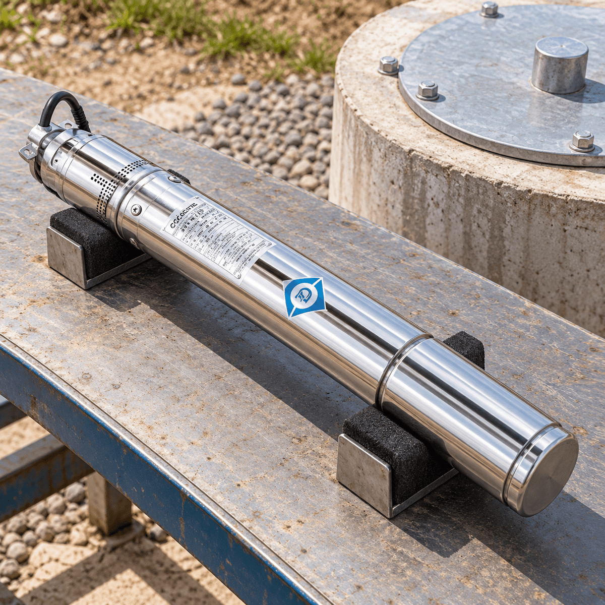 Supply Master Comet Short-Body Deep-Well Submersible Water Pump 4SKM Series | 1HP, 1.5HP & 2HP