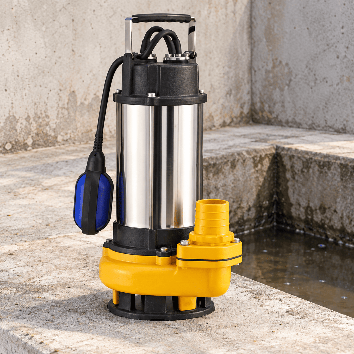 Supply Master Comet Submersible Sewage Pump with Shrouded Impeller WSD/WS Series | 1.5HP - 5HP