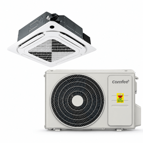 Supply Master Comfee 4-Way Inverter Ceiling Cassette Air Conditioner with WiFi & Wide-Angle Airflow | 2.5HP & 3.5HP