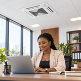 Supply Master Comfee 4-Way Inverter Ceiling Cassette Air Conditioner with WiFi & Wide-Angle Airflow | 2.5HP & 3.5HP