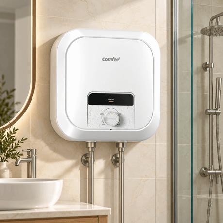 Supply Master Comfee Vertical Electric Storage Water Heater with Enamel Tank & Multi-Level Protection | 10L, 15L & 30L