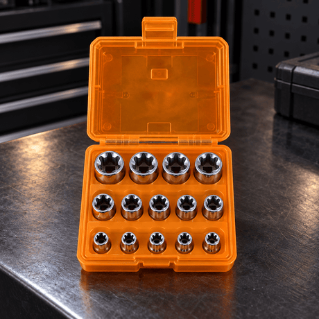 Supply Master Coofix 14-Piece E-Type Socket Set - 27497