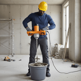 Supply Master Coofix 140mm Electric Paint & Mortar Mixer 1400W with Dual D-Handle Grip - 27367
