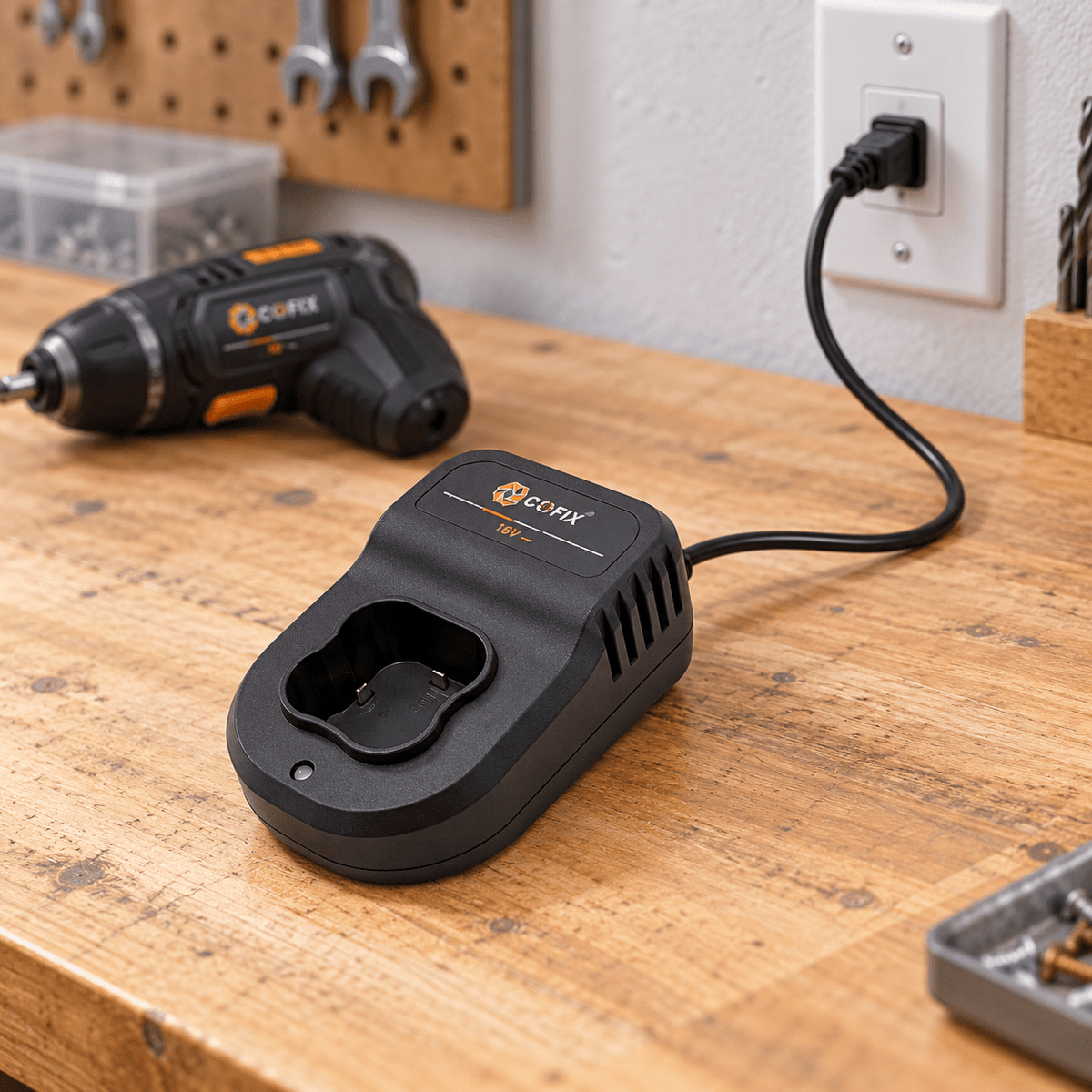 Supply Master Coofix 16V Battery Charger for Coofix Cordless Power Tools - 27475