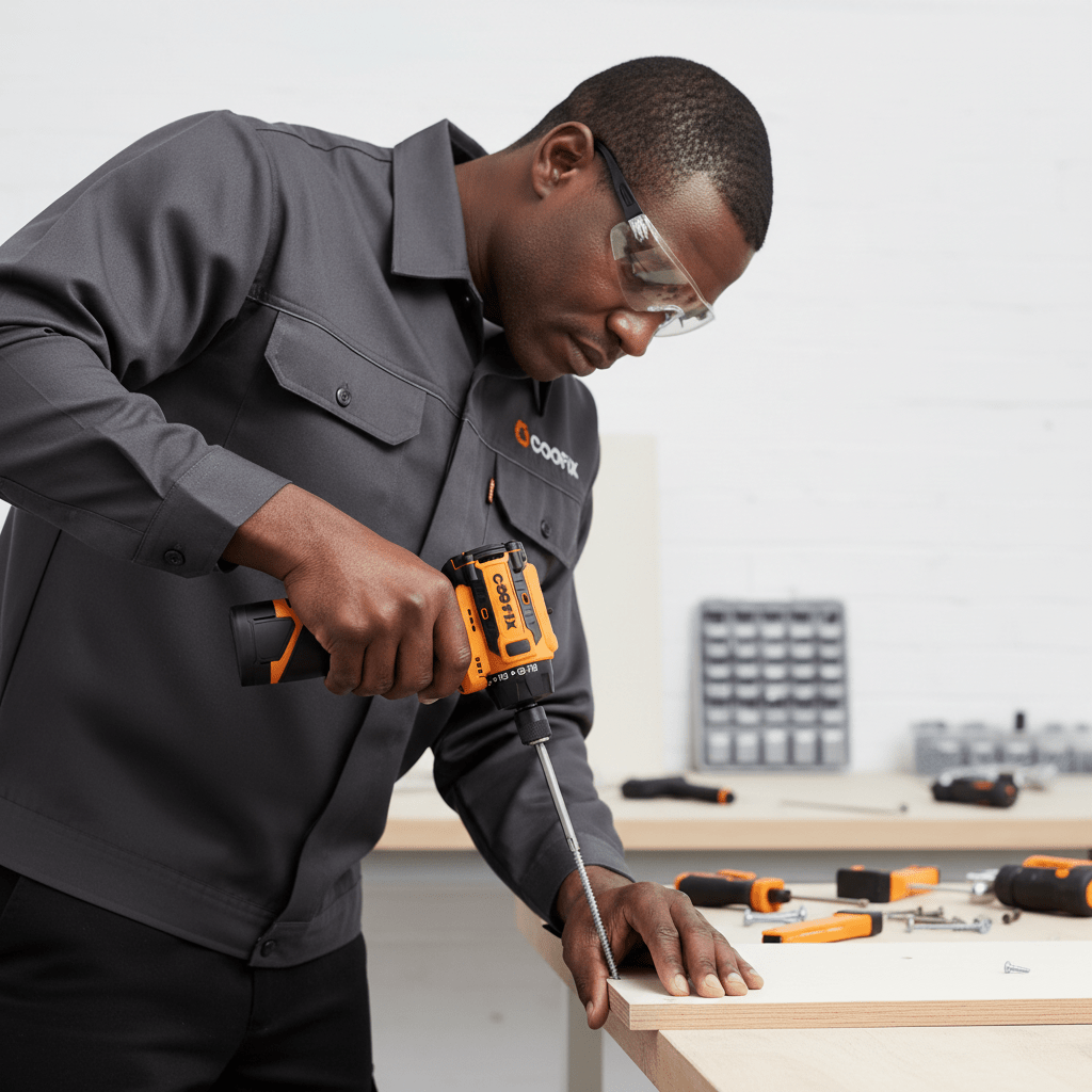 Supply Master Coofix 16V Cordless Impact Screwdriver with 55Nm Torque - 27473