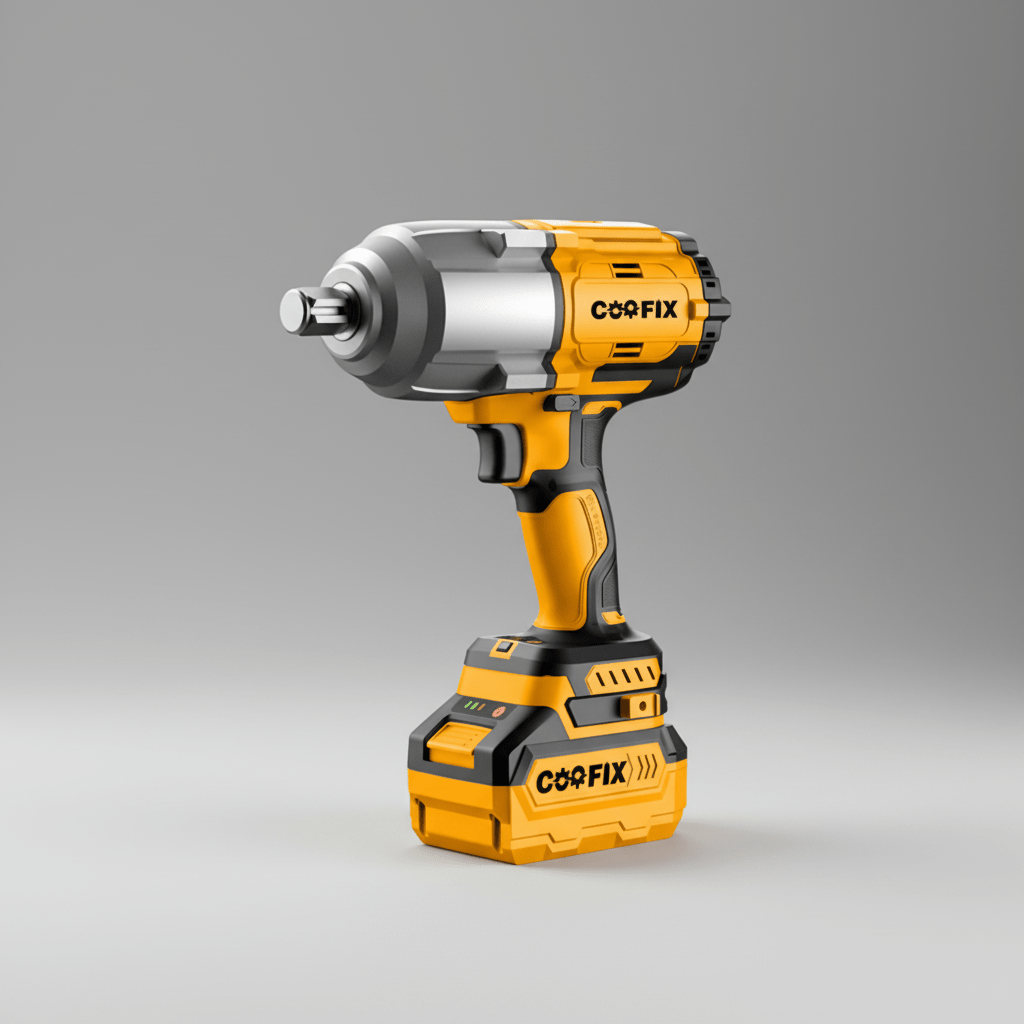 Supply Master Coofix 20V Brushless Cordless Impact Wrench 1000Nm without Battery & Charger - 27466