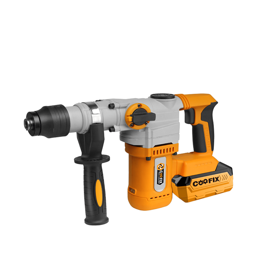 Supply Master Coofix 20V Brushless Cordless Rotary Hammer 4200bpm with Battery & Charger - 27469