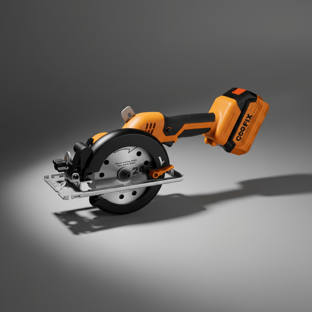 Supply Master Coofix 20V Cordless Circular Saw 5.5"/140mm with Battery & Charger - 27471