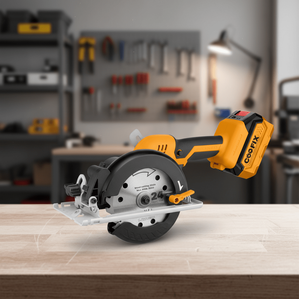Supply Master Coofix 20V Cordless Circular Saw 5.5"/140mm with Battery & Charger - 27471