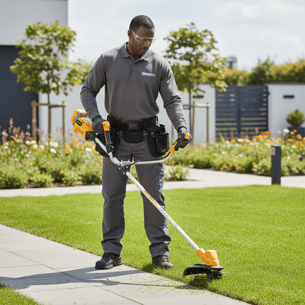 Supply Master Coofix 20V Cordless Grass Trimmer with Battery & Charger - 27415