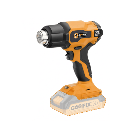 Supply Master Coofix 20V Cordless Heat Gun without Battery & Charger - 27427