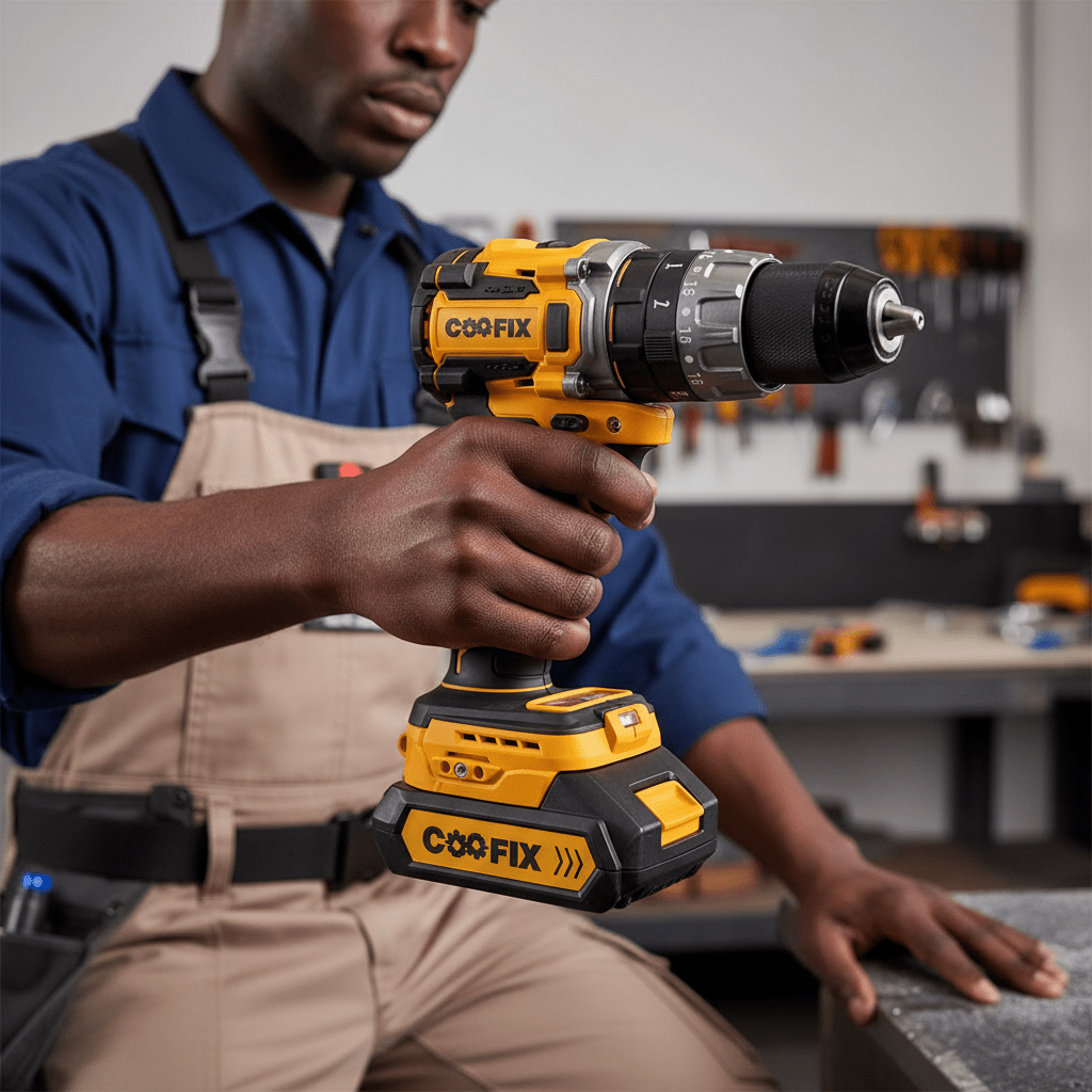 Supply Master Coofix 20V Cordless Impact Drill 85Nm with Battery & Charger - 27429