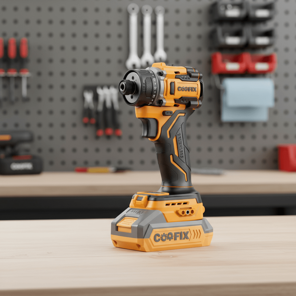 Supply Master Coofix 20V Cordless Impact Screwdriver 55Nm with Battery & Charger - 27443