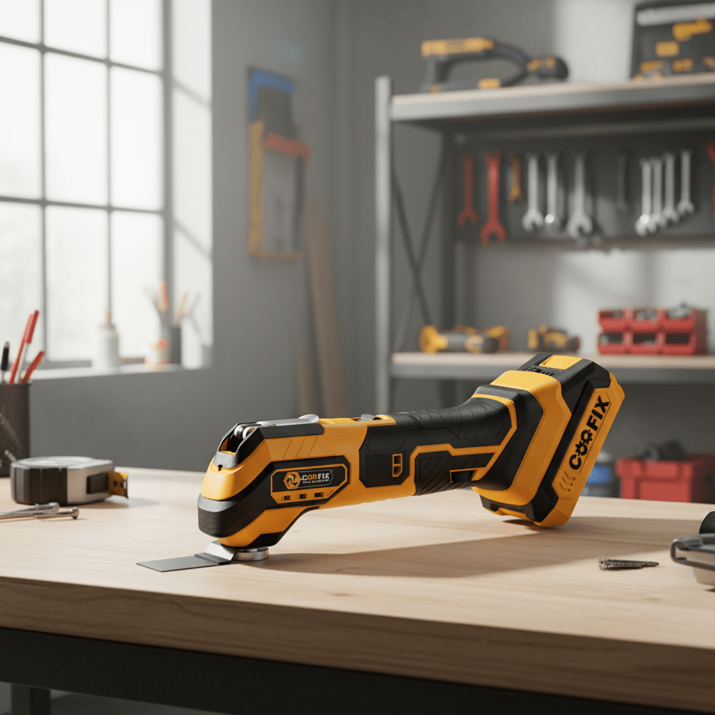 Supply Master Coofix 20V Cordless Multi-Function Saw with 2 x Batteries, Charger & Variable Speed - 27455