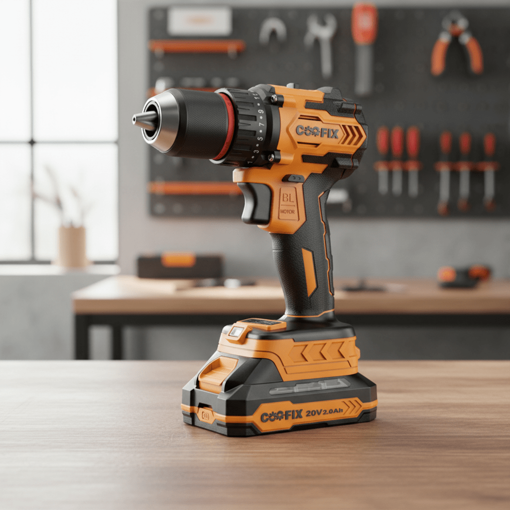 Supply Master Coofix 20V Cordless Power Drill 70Nm with Battery & Charger - 27411