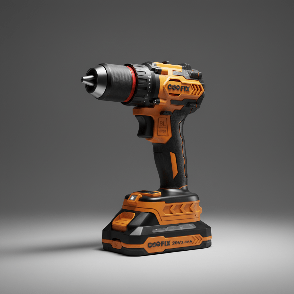 Supply Master Coofix 20V Cordless Power Drill 70Nm with Battery & Charger - 27411