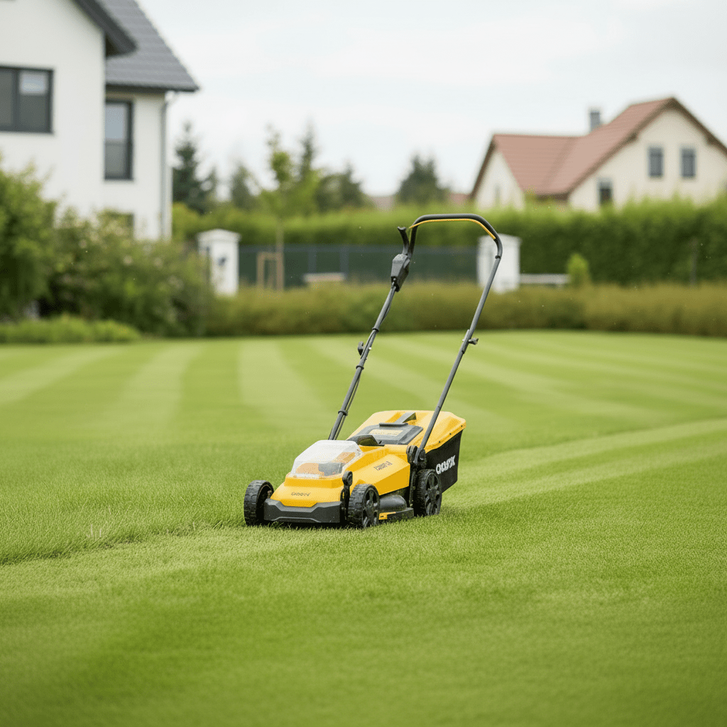 Supply Master Coofix 20V Cordless Push Lawn Mower with 30L Grass Box Capacity - 27447