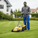 Supply Master Coofix 20V Cordless Push Lawn Mower with 30L Grass Box Capacity - 27447