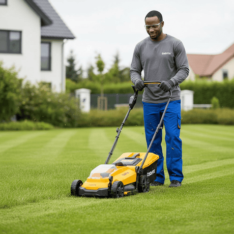 Supply Master Coofix 20V Cordless Push Lawn Mower with 30L Grass Box Capacity - 27447