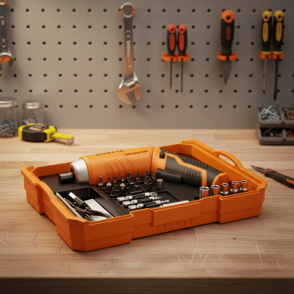 Supply Master Coofix 33-piece Cordless Screwdriver Set 3.6V - 27303