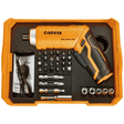 Supply Master Coofix 33-piece Cordless Screwdriver Set 3.6V - 27303