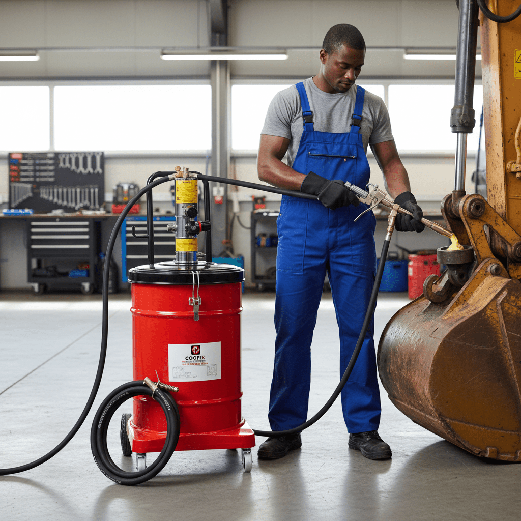 Supply Master Coofix 400 Bar Pneumatic Grease Pump - 27400