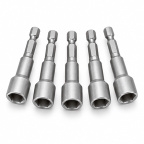 Supply Master Coofix 5-Piece Magnetic Nut Setter Socket Set 10mm x 65mm - 27511
