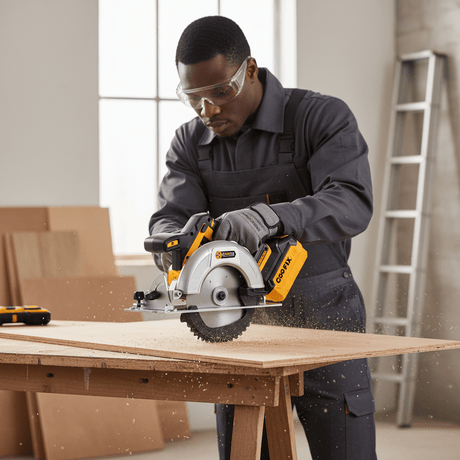 Supply Master Coofix 6.5"/165mm Cordless Circular Saw without Battery & Charger - 27450