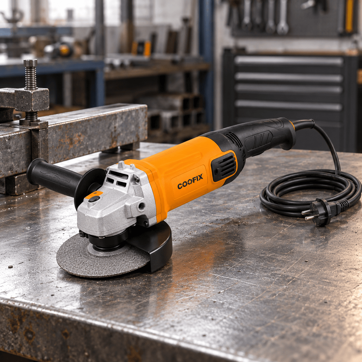 Supply Master Coofix 7"/180mm Electric Angle Grinder 1800W - 27366