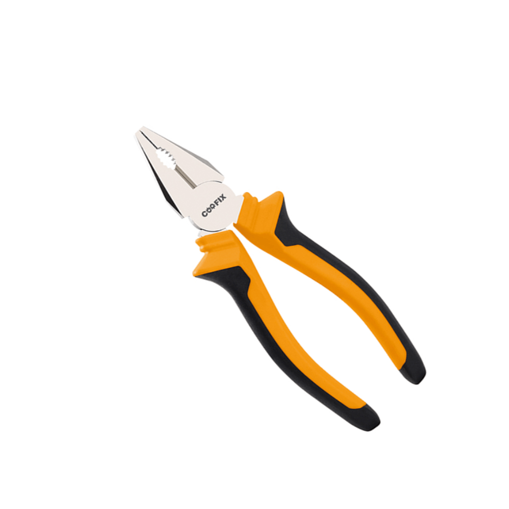 Supply Master Coofix 8" Carbon-Steel Combination Pliers with TPR Handle - 27593