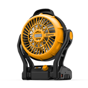 Supply Master Coofix 9" 20V Portable Cordless Electric Fan with LED Light Without Battery & Charger - 27420
