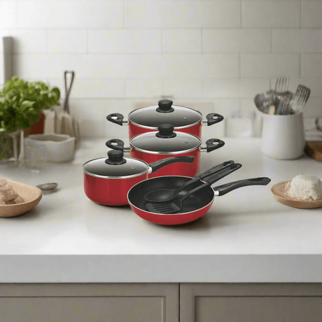 Decakila Cookware & Bakeware Decakila 11 Pieces Non-Stick Cookware Set - KMEP006B