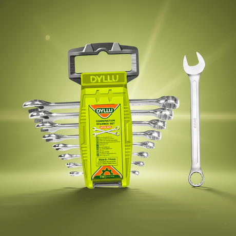 Dyllu Wrenches Dyllu 8-Pieces Combination Spanner Set - DTSP1208