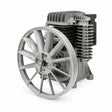 GGA GR.B5900B replacement compressor pump with large flywheel and finned compression body on a white background.